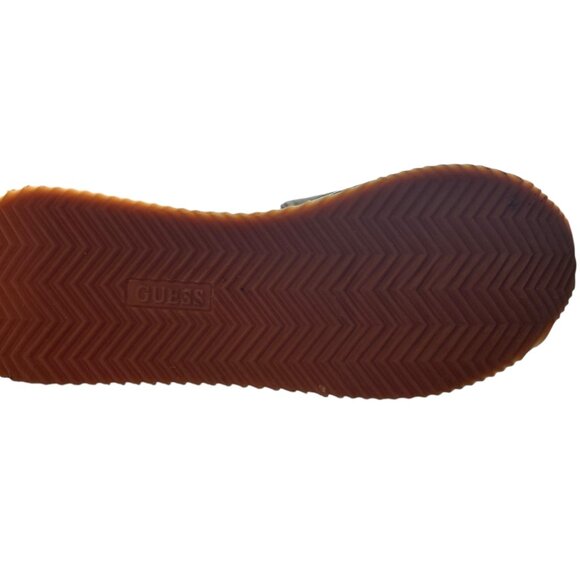 Men's GUESS Adax Sneaker-Size 9-Suede & Canvas Top-Lace Up-In Great Shape - Picture 7 of 11